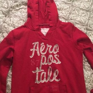 aeropostale’s red hoodie